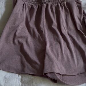 Vuori Pink Athletic Shorts Lightweight Elastic Waist